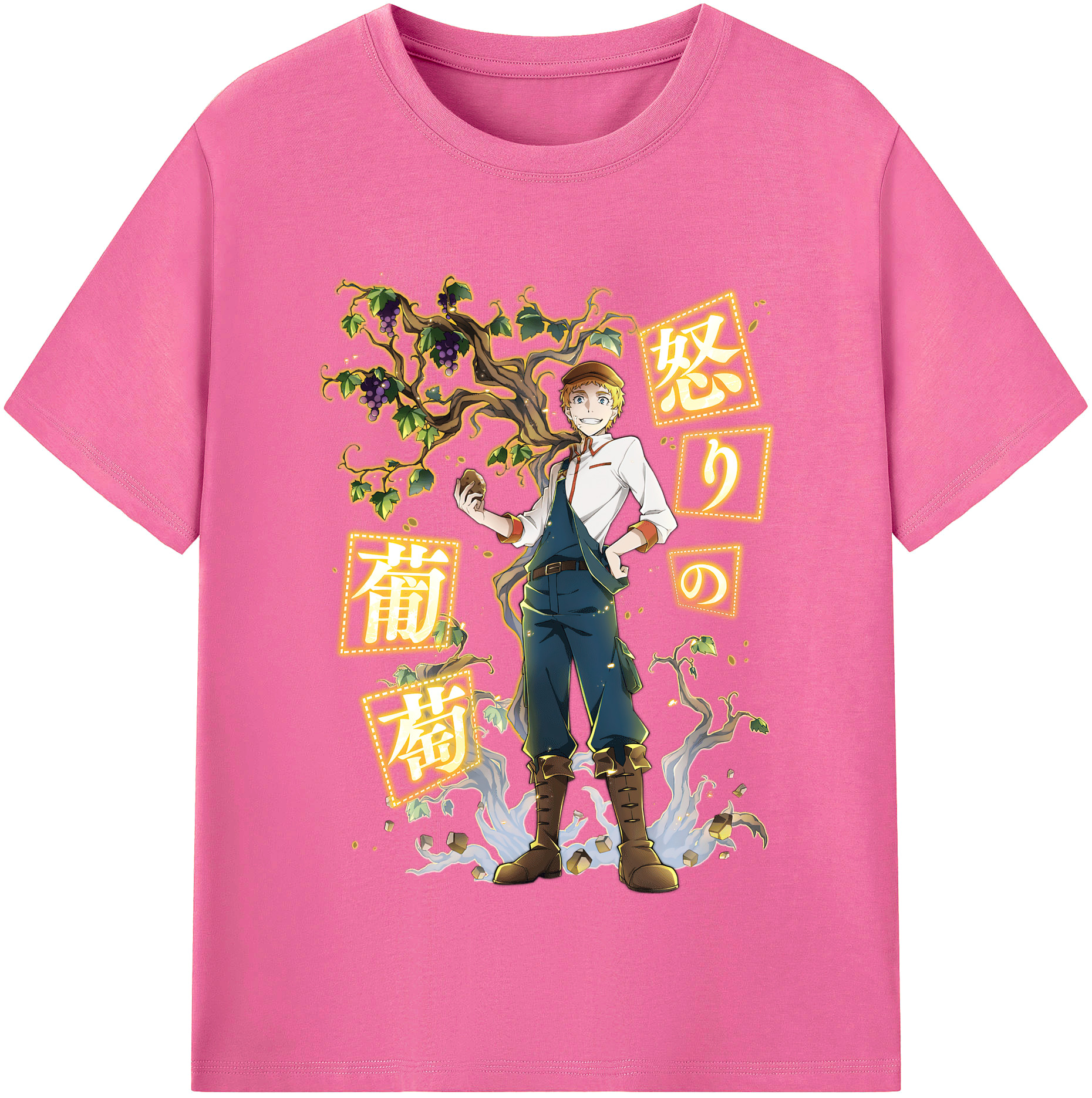 （画像用） 文豪ストレイドッグス Bungo Stray Dogs レディースカジュアルプリントTシャツ（綿100％）